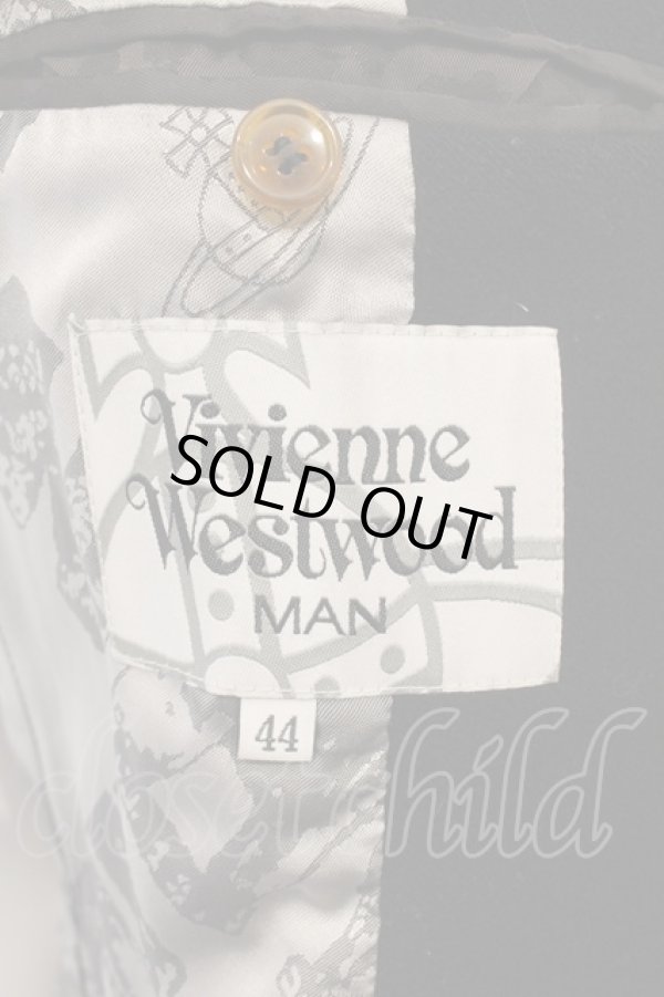 画像4: ヴィヴィアンウエストウッド MAN 中古 / ヒストリカルコート 44 ブラック  O-25-01-19-004-co-YM-ZH (4)