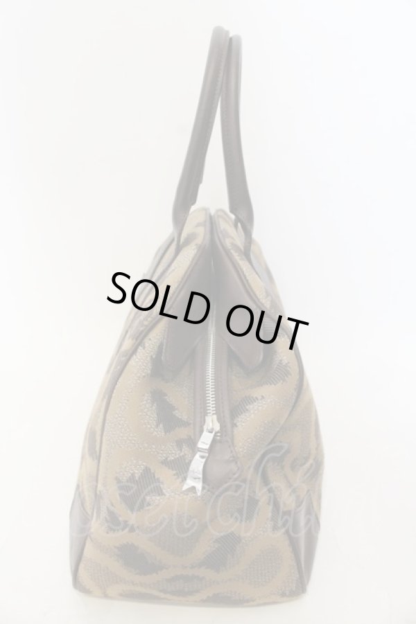 画像3: ヴィヴィアンウエストウッド 中古 / PIRATES ヤスミンバッグ  ゴールドxブラウン  O-25-01-19-038-ba-YM-OS (3)