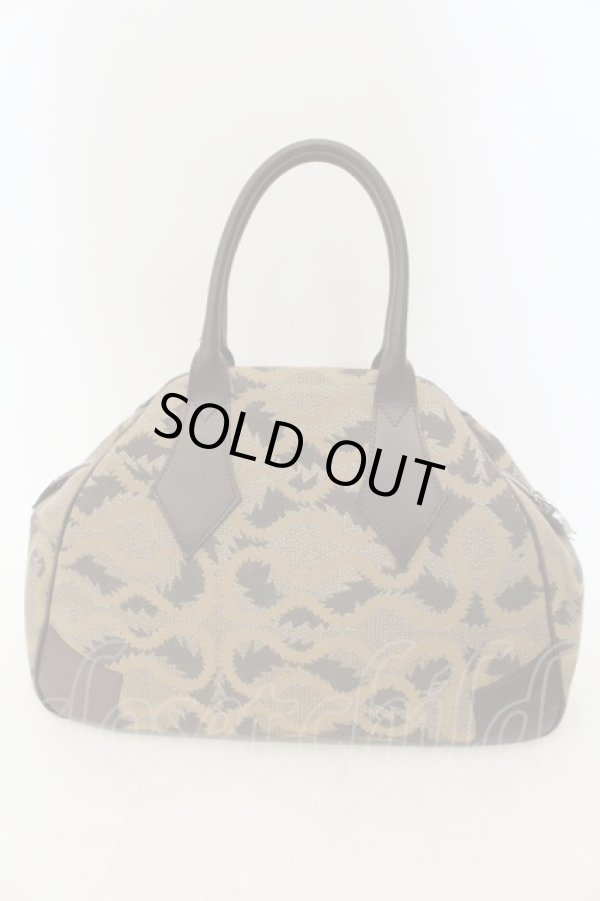 画像4: ヴィヴィアンウエストウッド 中古 / PIRATES ヤスミンバッグ  ゴールドxブラウン  O-25-01-19-038-ba-YM-OS (4)