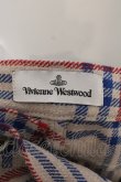 画像3: ヴィヴィアンウエストウッド MAN 中古 / TARTAN NEW ASYMMETRICパンツ M アイボリー  O-25-01-19-001-pa-YM-ZY (3)