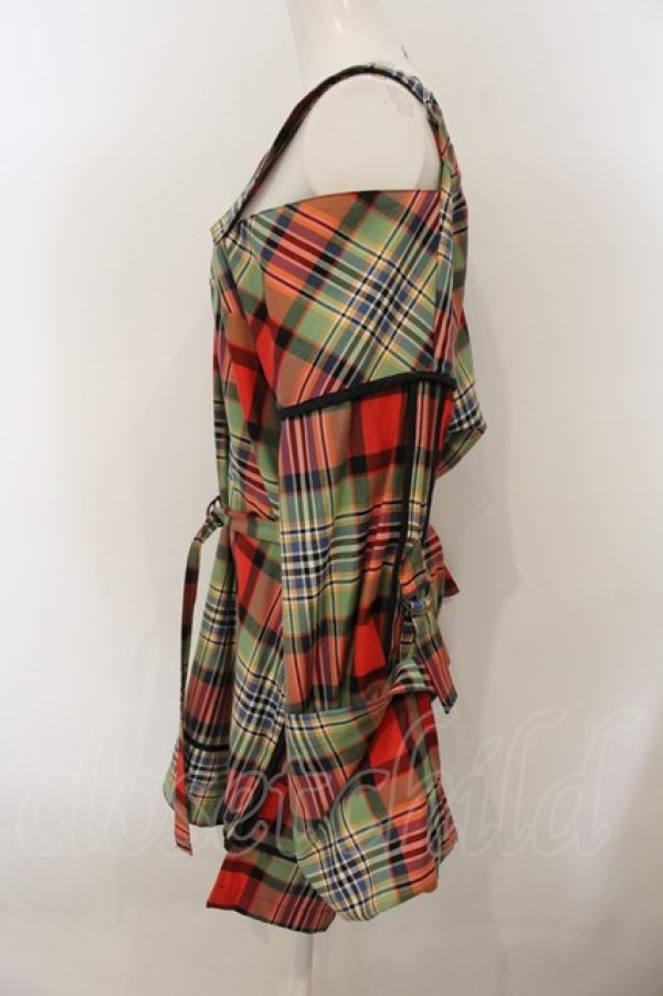 画像2: ヴィヴィアンウエストウッド 中古 / MINI SCYLLA ドレス 42 マルチ  O-25-01-19-015-jc-YM-OS (2)