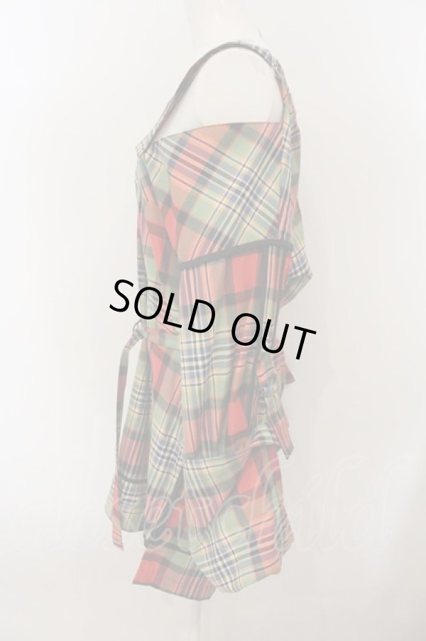 画像2: ヴィヴィアンウエストウッド 中古 / MINI SCYLLA ドレス 42 マルチ  O-25-01-19-015-jc-YM-ZH (2)