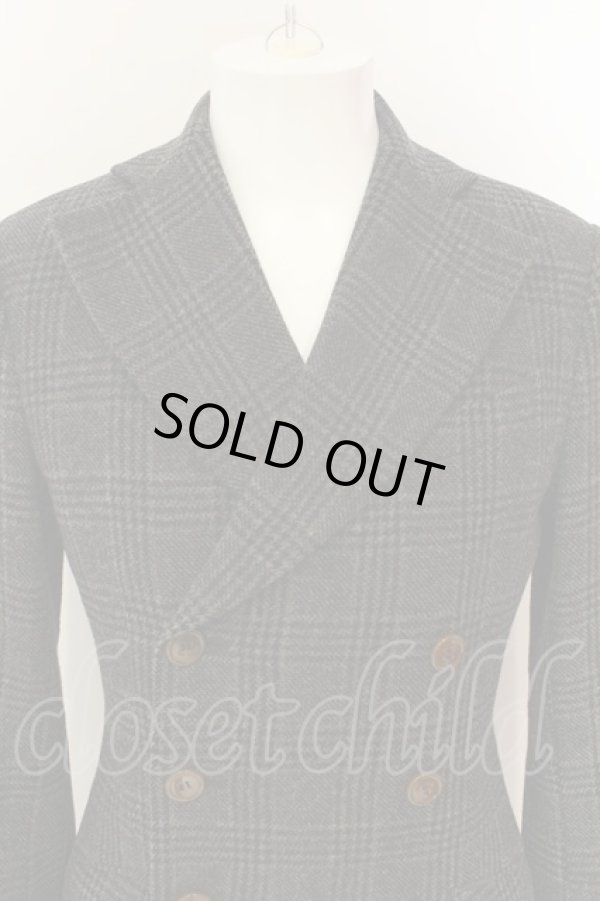 画像2: ヴィヴィアンウエストウッド MAN / ダブルチェスターコート 44 グレー  O-25-01-26-007-sk-YM-ZH (2)