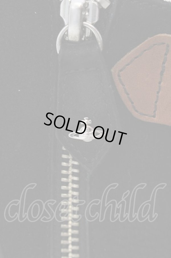 画像6: ヴィヴィアンウエストウッド 中古 / ウェッジソールボンテージブーツ 38（24cm） ブラックｘブラウン  O-25-02-09-031-sh-YM-ZI (6)