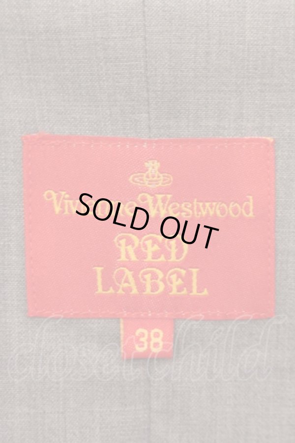 画像5: ヴィヴィアンウエストウッド 中古 / エナメルオーブセットアップ JKT38/SK38 グレー  O-25-02-09-034-su-YM-OS (5)