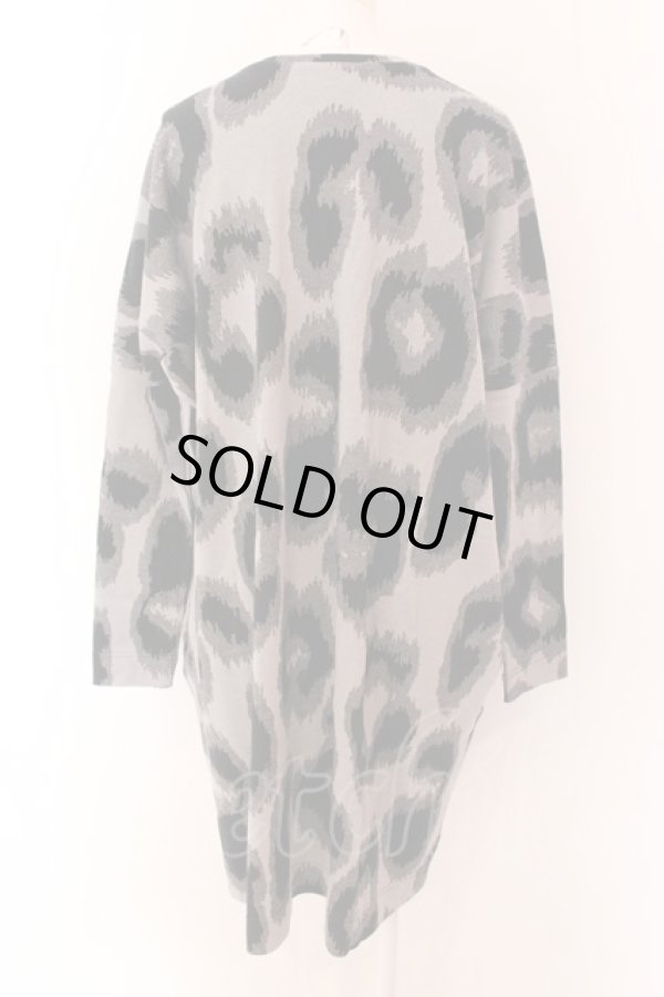 画像4: ヴィヴィアンウエストウッド 中古 / CHOICE レオパードカットワンピース 2 グレー  O-25-02-09-041-op-YM-OS (4)