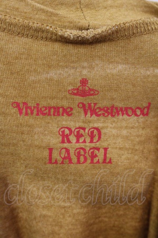 画像5: ヴィヴィアンウエストウッド 中古 / サティアフレームカットワンピース 2 レンガ  O-25-02-09-042-op-YM-ZH (5)