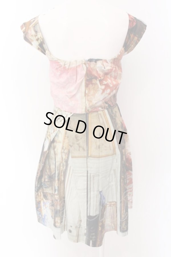 画像3: ANGLOMANIA 中古 / サロンドレス 38 マルチ  O-25-02-09-044-op-YM-OS (3)