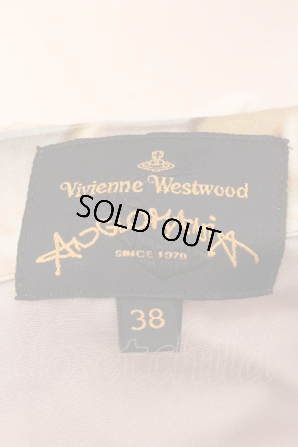 画像4: ANGLOMANIA 中古 / サロンドレス 38 マルチ  O-25-02-09-044-op-YM-OS (4)