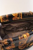 画像6: ヴィヴィアンウエストウッド 中古 / VW FRAME バッグ  ブラックｘゴールド  O-25-02-09-057-ba-YM-ZY (6)