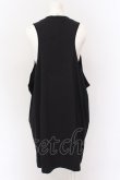 画像4: ANGLOMANIA 中古 / Big Racer Dress ドレス S ブラック×グレー  O-25-02-23-035-op-IG-ZH (4)
