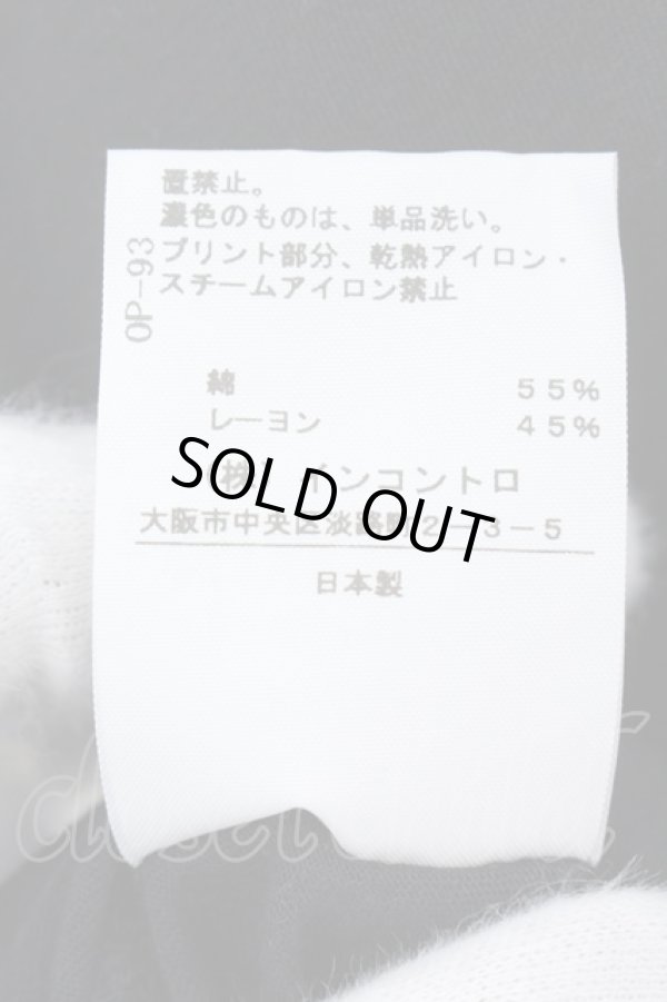 画像5: ヴィヴィアンウエストウッド 中古 / ビエスモンテプリント変形カットソー 2 ブラック  O-25-02-23-040-ts-YM-OS (5)