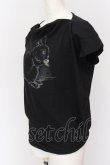 画像2: ヴィヴィアンウエストウッド 中古 / ラビットカットソー Tシャツ 2 ブラック  O-25-02-23-047-ts-YM-OS (2)