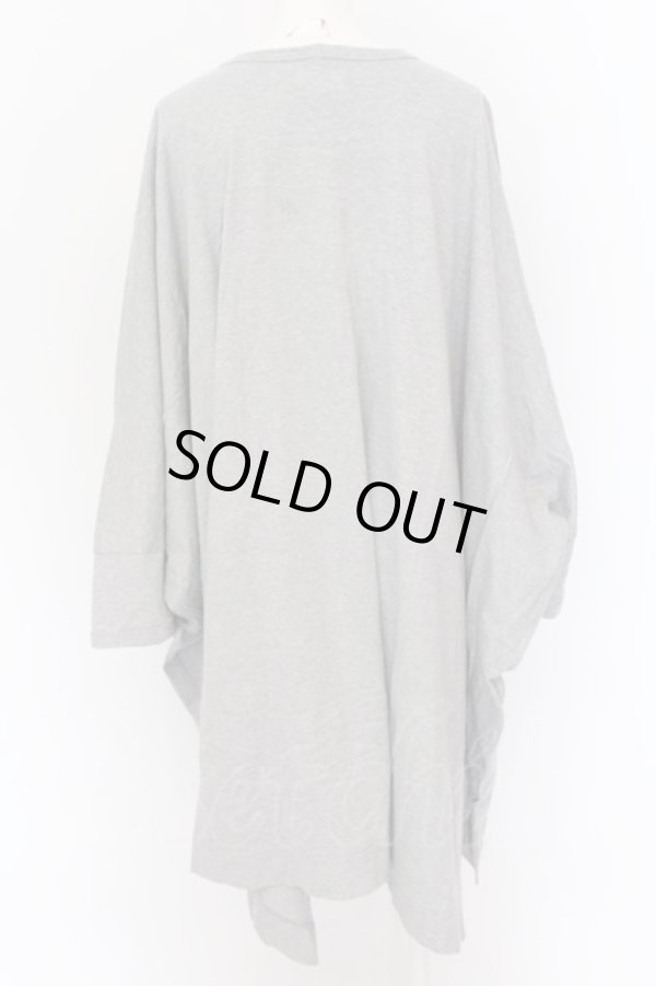 画像3: ANGLOMANIA 中古 / BUY LESS CHOOSE WELL プリントビッグTシャツ 38 グレー  O-25-02-23-048-to-IG-ZH (3)