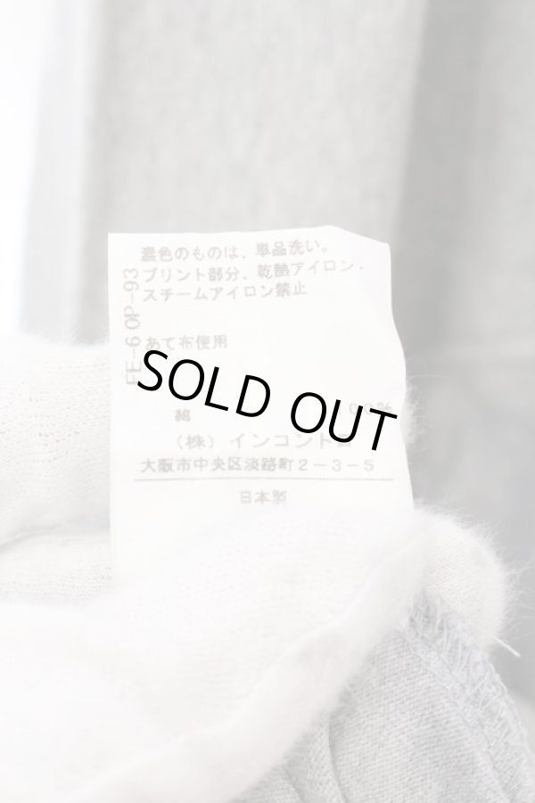 画像4: ANGLOMANIA 中古 / BUY LESS CHOOSE WELL プリントビッグTシャツ 38 グレー  O-25-02-23-048-to-IG-ZH (4)