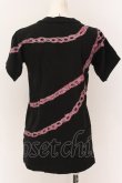 画像3: ヴィヴィアンウエストウッド 中古 / チェーンプリントTシャツ 1 ブラック  O-25-02-23-067-ts-YM-OS (3)
