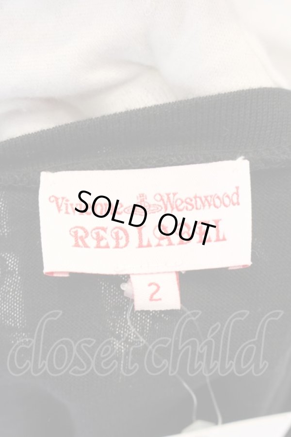 画像4: ヴィヴィアンウエストウッド 中古 / ネックレスプリントカットソー 2 ブラック  O-25-02-23-078-to-YM-OS (4)
