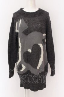 ヴィヴィアンウエストウッド 中古 / 花柄グラデーションニット 2 グリーン×イエロー  Y-25-03-19-046-to-SZ-ZY ヴィヴィアンウエストウッド(中古品) - ヴィヴィアンウェスト