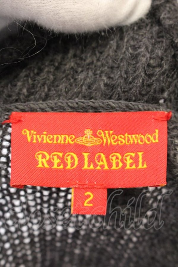画像5: ヴィヴィアンウエストウッド 中古 / オーブモヘアニット 2 グレー  O-25-02-23-086-to-IG-OS (5)