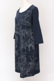 画像2: ヴィヴィアンウエストウッド 中古 / STARCHARTカットワンピース 2 ネイビー  O-25-02-23-012-op-YM-ZY (2)
