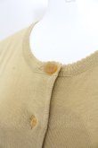 画像2: ヴィヴィアンウエストウッド 中古 / 単色オーブ刺繍カーディガン GOLD LABEL S ライトブラウン  O-25-03-09-015-to-YM-ZH (2)