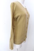 画像5: ヴィヴィアンウエストウッド 中古 / 単色オーブ刺繍カーディガン GOLD LABEL S ライトブラウン  O-25-03-09-015-to-YM-ZH (5)