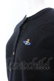 画像2: ヴィヴィアンウエストウッド 中古 / GOLD LABEL カラーオーブ刺繍カーディガン  ブラック  O-25-03-09-019-to-YM-OS (2)