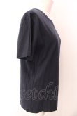 画像4: ヴィヴィアンウエストウッド MAN 中古 / 銀オーブ刺繍クルーネックTシャツ M ネイビー  O-25-03-09-020-ts-YM-OS (4)