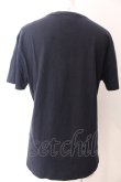 画像5: ヴィヴィアンウエストウッド MAN 中古 / 銀オーブ刺繍クルーネックTシャツ M ネイビー  O-25-03-09-020-ts-YM-OS (5)