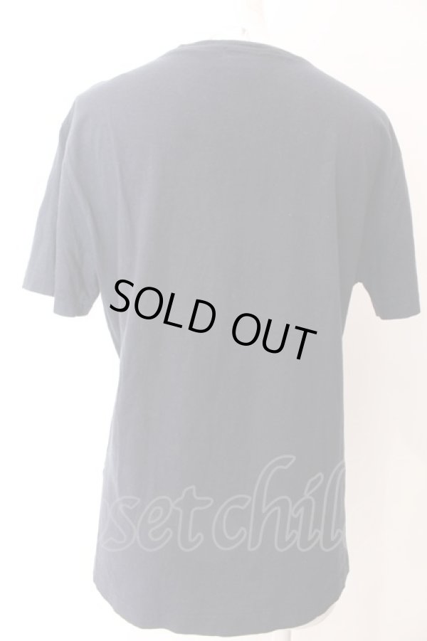 画像5: ヴィヴィアンウエストウッド MAN 中古 / 銀オーブ刺繍クルーネックTシャツ M ネイビー  O-25-03-09-020-ts-YM-OS (5)