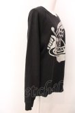 画像4: ANGLOMANIA 中古 / カットラスオーブスウェットプルオーバー S ブラック  O-25-03-09-021-to-YM-OS (4)