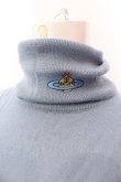 画像2: ヴィヴィアンウエストウッド 中古 / カラーオーブ刺繍タートルネックベスト  ブルー  O-25-03-09-024-to-YM-OS (2)