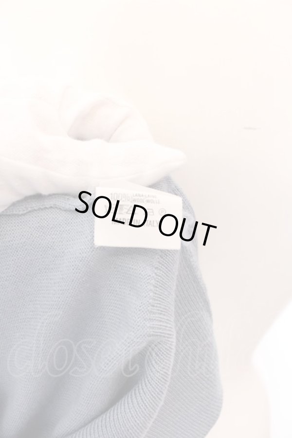 画像7: ヴィヴィアンウエストウッド 中古 / カラーオーブ刺繍タートルネックベスト  ブルー  O-25-03-09-024-to-YM-OS (7)