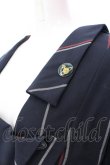 画像2: ヴィヴィアンウエストウッド 中古 / ストライプセーラージャケット 40 ネイビー  O-25-03-09-003-jc-YM-OS (2)
