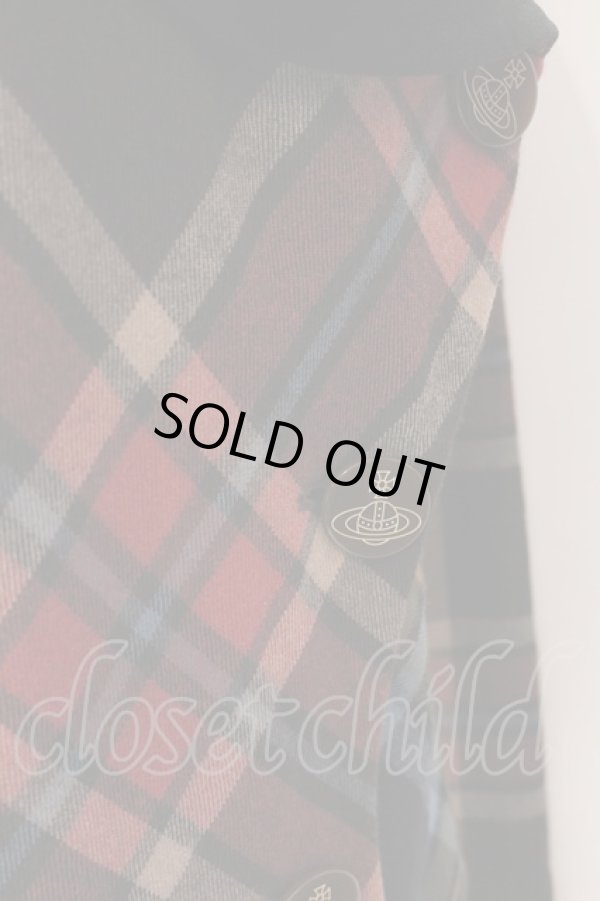 画像5: ヴィヴィアンウエストウッド 中古 / ユニバーサルチェックジャケット 2 マルチ  O-25-03-09-025-jc-YM-OS (5)