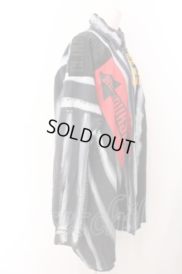 画像3: ANGLOMANIA 中古 / アナーキーシャツ 38 ブラック  O-25-03-09-026-op-YM-OS (3)