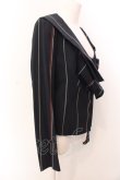 画像4: ヴィヴィアンウエストウッド 中古 / ストライプセーラージャケット 40 ネイビー  O-25-03-09-003-jc-YM-OS (4)
