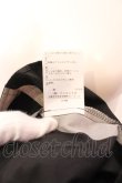 画像6: ヴィヴィアンウエストウッド 中古 / スポット柄リボンタイブラウス 2 ブラックｘグレー  O-25-03-09-028-bl-YM-OS (6)