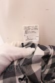 画像7: ヴィヴィアンウエストウッド 中古 / ブロックチェックオーブリボンブラウス 2 グレー  O-25-03-09-033-bl-YM-OS (7)