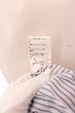 画像7: ヴィヴィアンウエストウッド 中古 / 半袖ストライプブラウス 2 ブルー  O-25-03-09-034-bl-YM-OS (7)