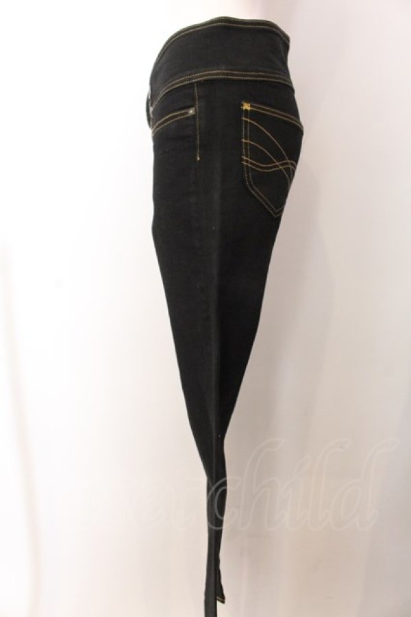画像3: ヴィヴィアンウエストウッド Anglomania and Lee 中古 / CLONE JEANS  W27 ブラック  O-25-03-09-042-pa-YM-ZH (3)