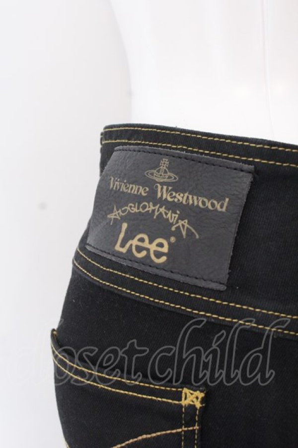 画像5: ヴィヴィアンウエストウッド Anglomania and Lee 中古 / CLONE JEANS  W27 ブラック  O-25-03-09-042-pa-YM-ZH (5)