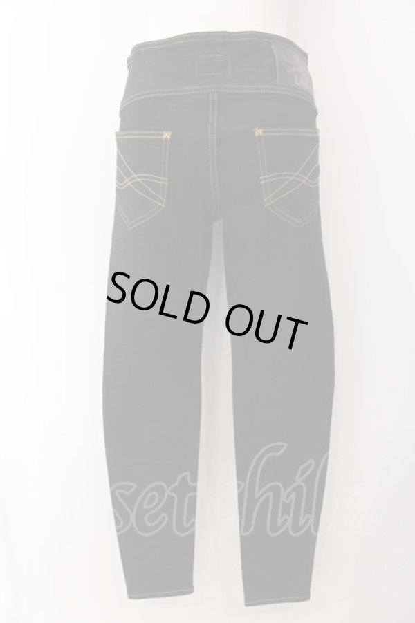 画像6: ヴィヴィアンウエストウッド Anglomania and Lee 中古 / CLONE JEANS  W27 ブラック  O-25-03-09-042-pa-YM-ZH (6)