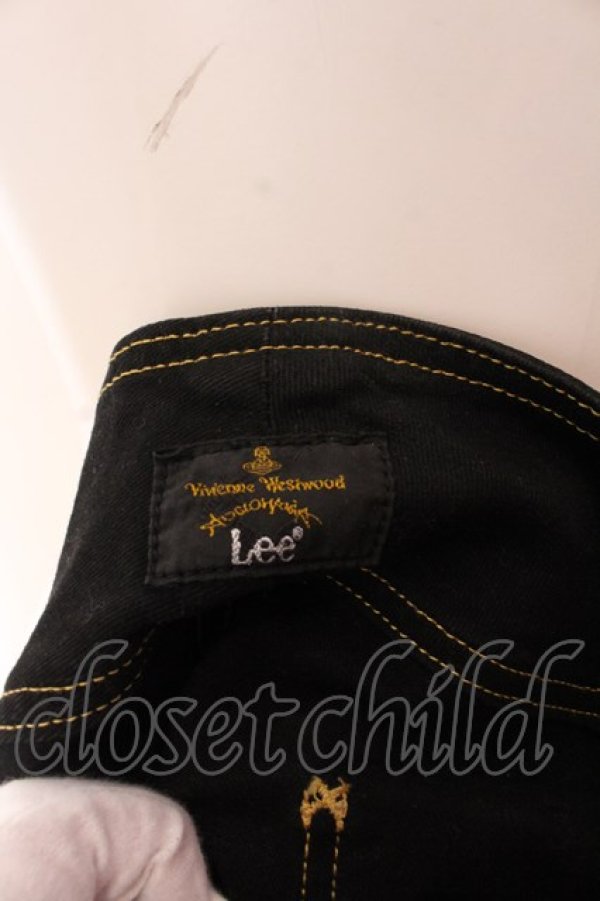 画像7: ヴィヴィアンウエストウッド Anglomania and Lee 中古 / CLONE JEANS  W27 ブラック  O-25-03-09-042-pa-YM-ZH (7)