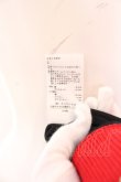 画像8: ヴィヴィアンウエストウッド 中古 / コットンベロアハーフジップトップス 00 レッドｘブラック  O-25-03-09-004-to-YM-ZH (8)