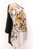 画像3: ヴィヴィアンウエストウッド MAN 中古 / タイガーウォールBIG Tシャツ F マルチｘブラック  O-25-03-09-045-ts-YM-OS (3)