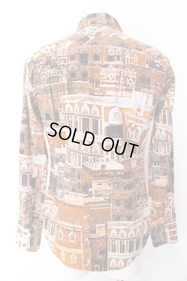 画像5: ヴィヴィアンウエストウッド MAN 中古 / バレエリュスハリスカラーシャツ 44 ブラウン系  O-25-03-09-046-bl-YM-ZH (5)