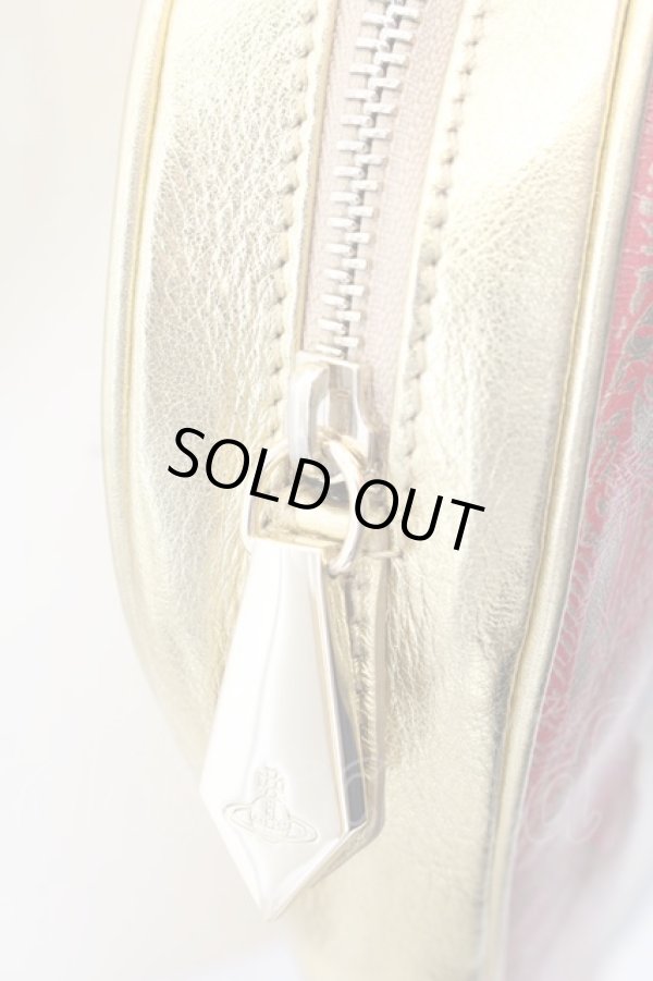 画像4: ヴィヴィアンウエストウッド 中古 / アーカイブハートバッグ  ゴールド  O-25-03-09-047-ba-YM-OS (4)