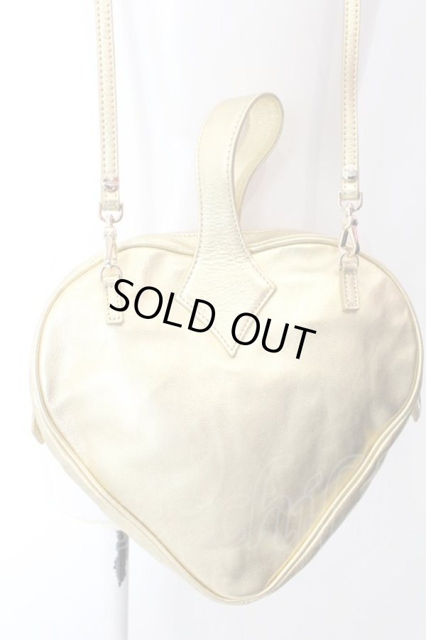 画像5: ヴィヴィアンウエストウッド 中古 / アーカイブハートバッグ  ゴールド  O-25-03-09-047-ba-YM-OS (5)