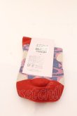 画像2: ヴィヴィアンウエストウッド 中古 / デザインソックス 22.5-24.5 レッドｘブルー  O-25-03-09-075-gd-YM-OS (2)
